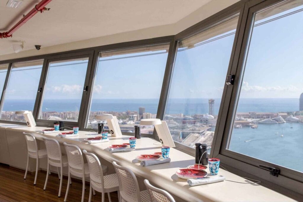 Restauracje z widokiem w Barcelonie
