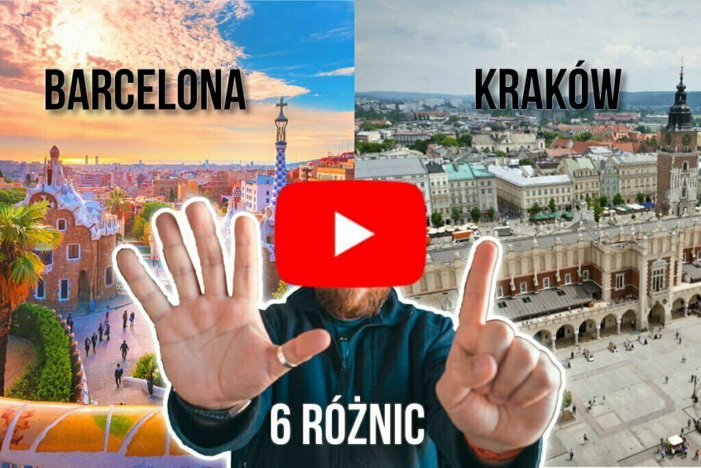 6 różnic między Krakowem a Barceloną 1 6 różnic między Krakowem a Barceloną