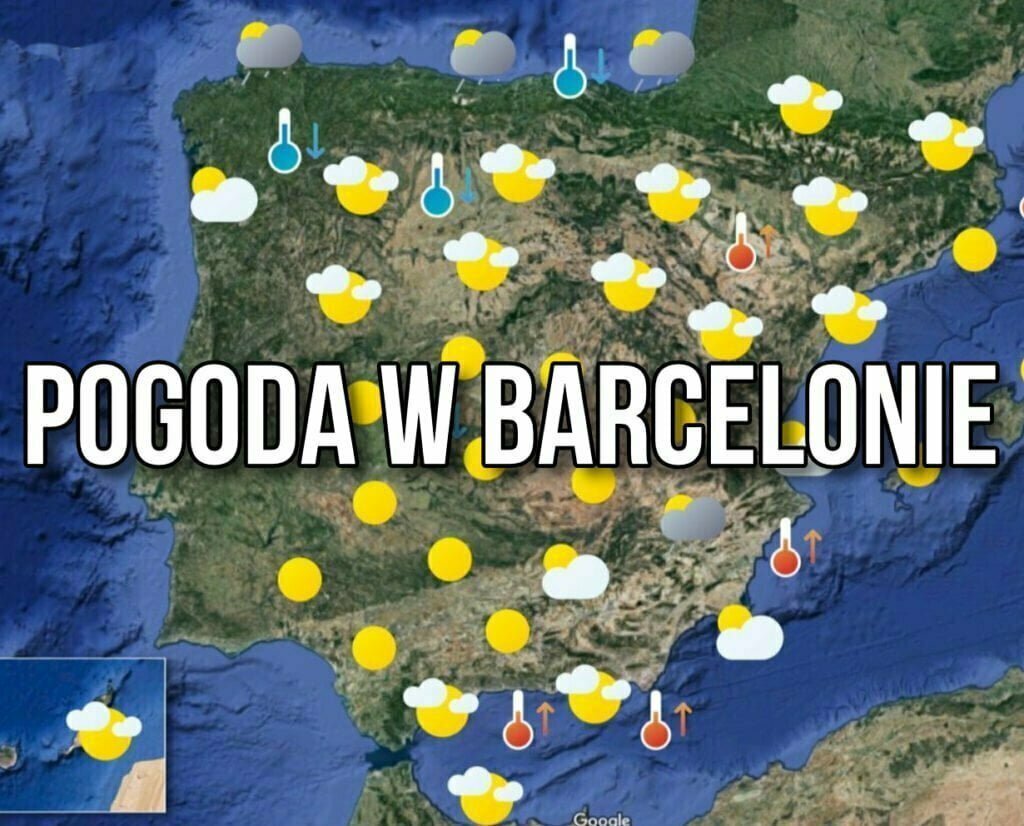 Barcelona pogoda roczna, czyli jak z pogodą przez te 12 miesięcy 1 pogoda
