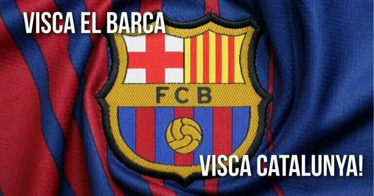Visca el Barca, visca el Catalunya!