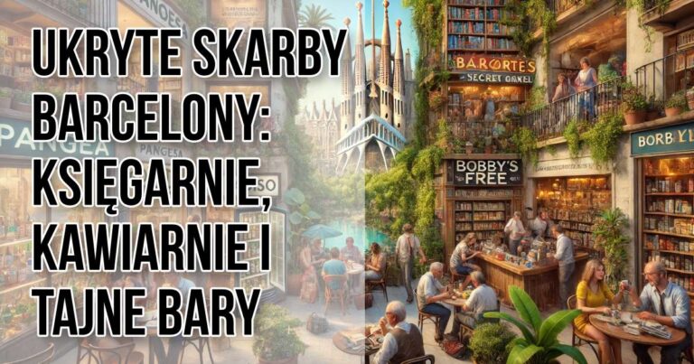 Odkryj Ukryte Skarby Barcelony: Księgarnie, Kawiarnie i Tajne Bary