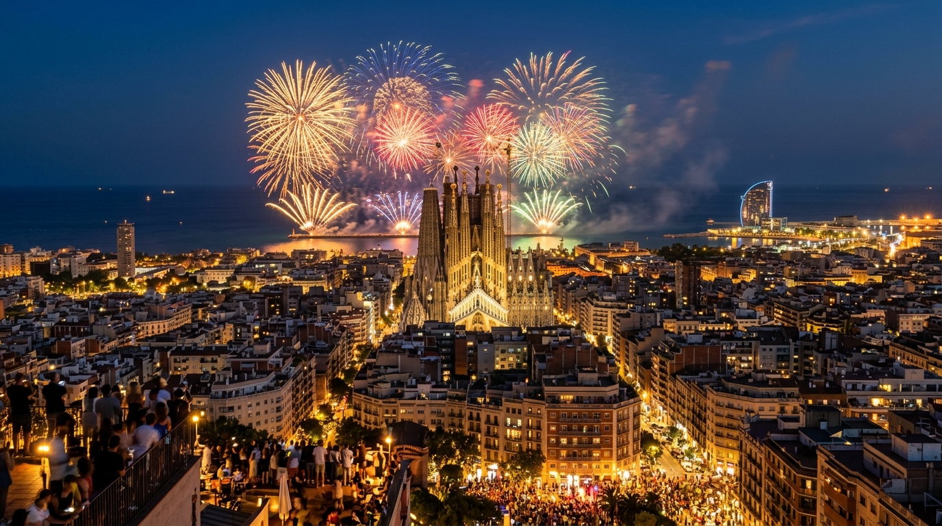 Wakacje w Barcelonie w 2026 — kalendarz świąt, festiwali i zamknięć, które zaskakują turystów 5 Barcelona festiwale i święta 2026