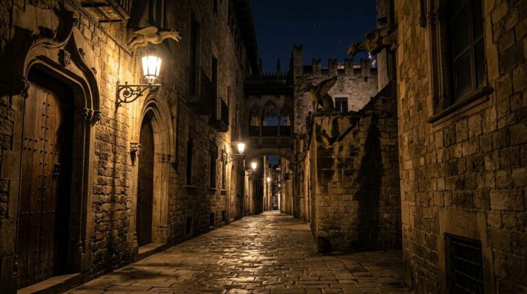 Barri Gòtic po zmroku — legendy, duchy i tajemnicze historie średniowiecznej Barcelony