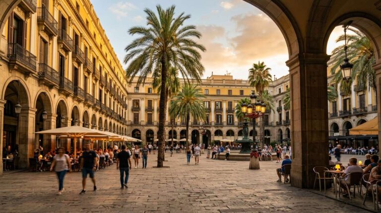Najpiękniejsze place Barcelony — od Plaça Reial po Plaça del Sol