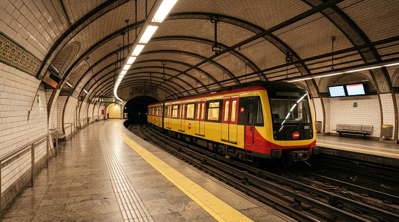 Karnet T-Casual vs T-Usual vs T-Jove w Barcelonie — który bilet ZTM wybrać i gdzie go kupić 3 Pociąg metra w Barcelonie