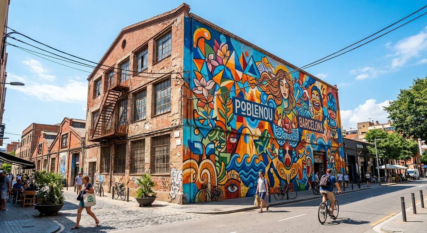 Poblenou Barcelona street art
