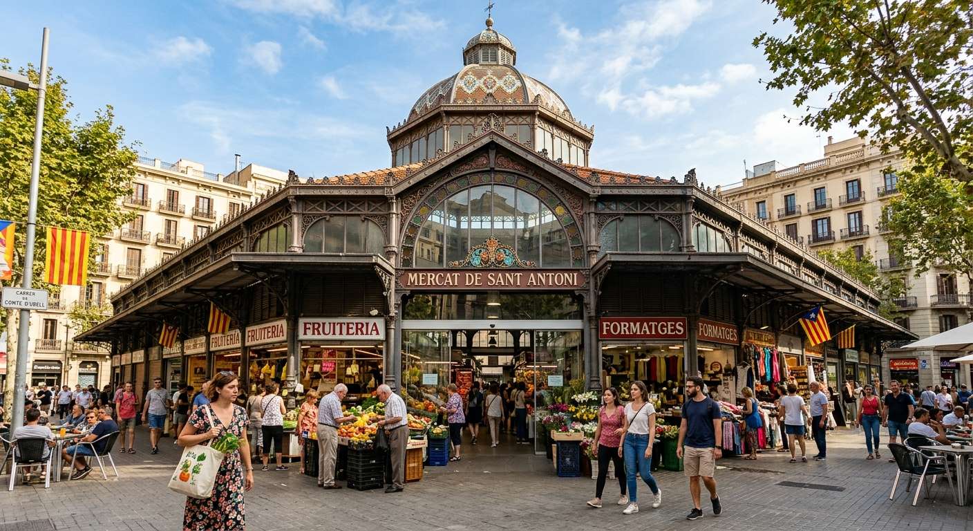 Mercat de Sant Antoni Barcelona