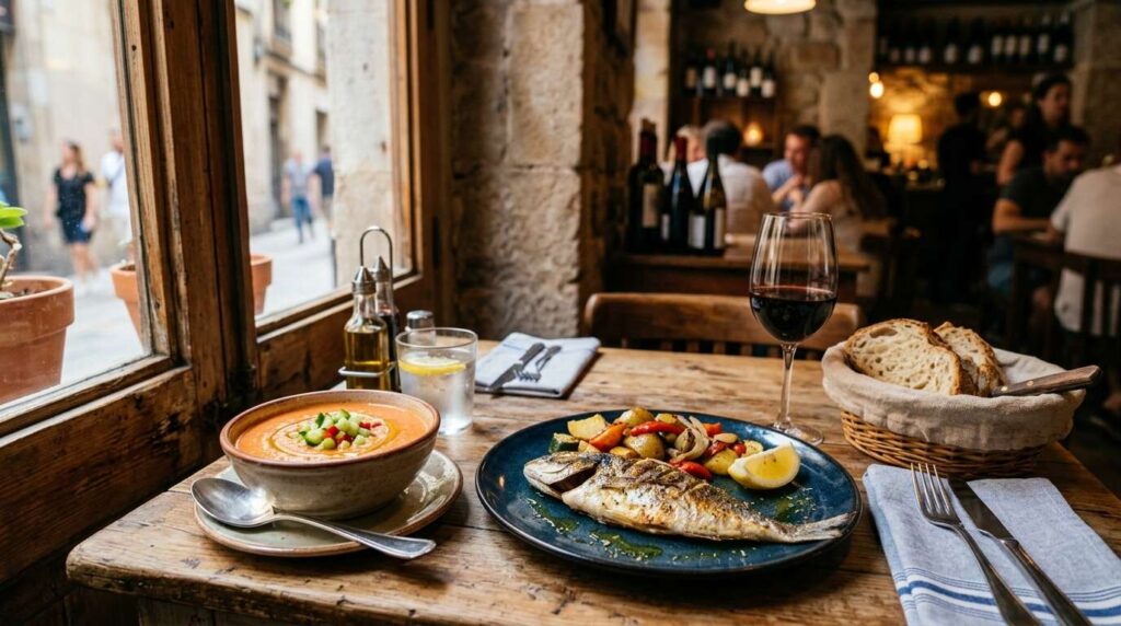 Menu del día w Barcelonie — gdzie zjeść trzydaniowy obiad za 12–16 € i nie wyjść głodnym 3 featured menu
