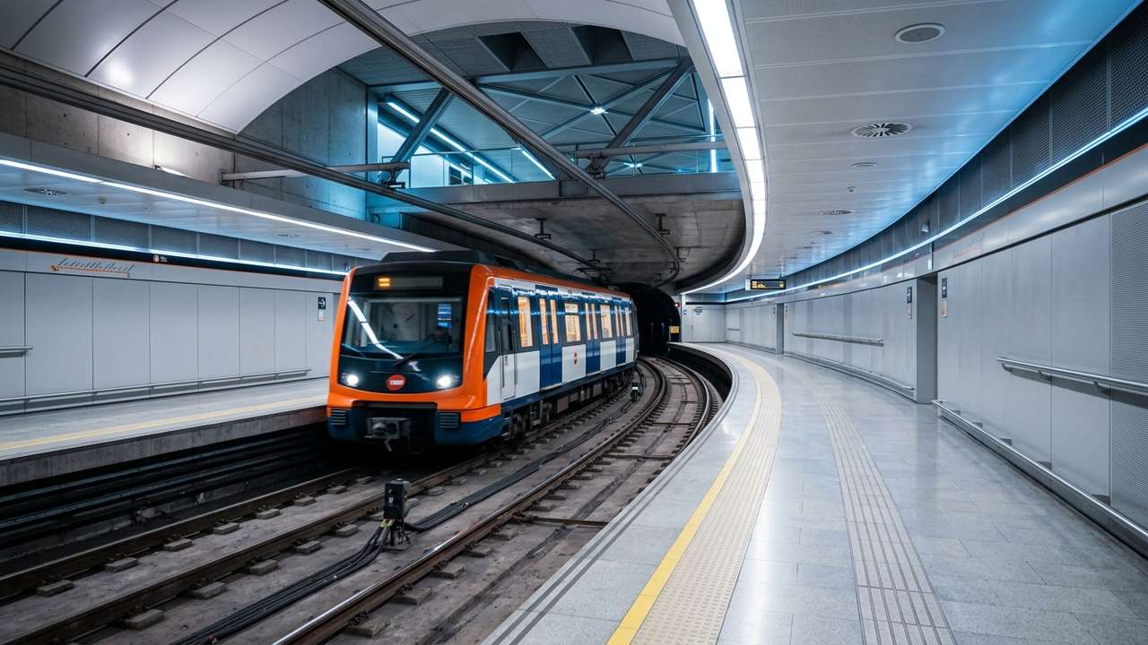 Metro L9 Sud na lotnisku El Prat