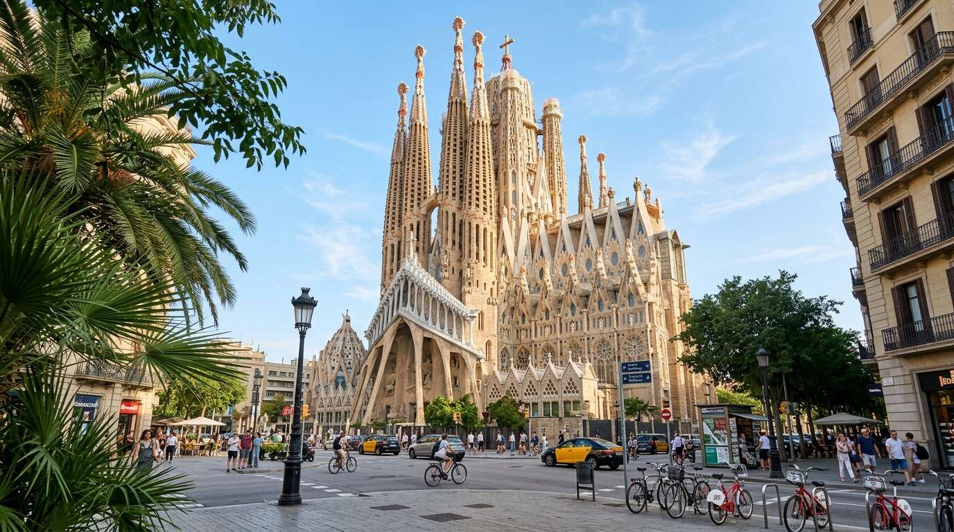 Sagrada Família w Barcelonie